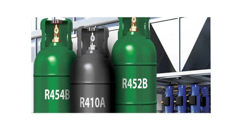 What is the difference between R-454b and R410a